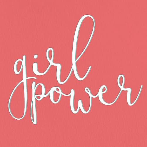 Girl Power Inspirational Print