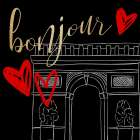 Paris Red 3 Art Print