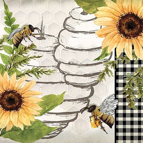 Bee Keeper 3 Art Print by Kimberly Allen