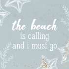 The Beach is Calling Art Print