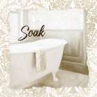 God Will Meet All 2 v2 Bathroom Art Print