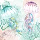 Jelly Fish Art Print