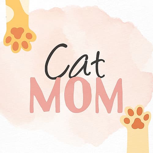 Cat Mom Art Print