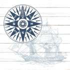 Ships Compass Art Print