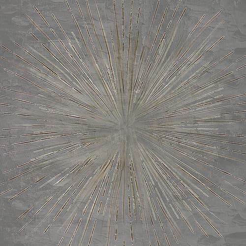 Sun Light 1 Grey Art Print by Kimberly Allen