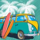 Beach Time Art Print