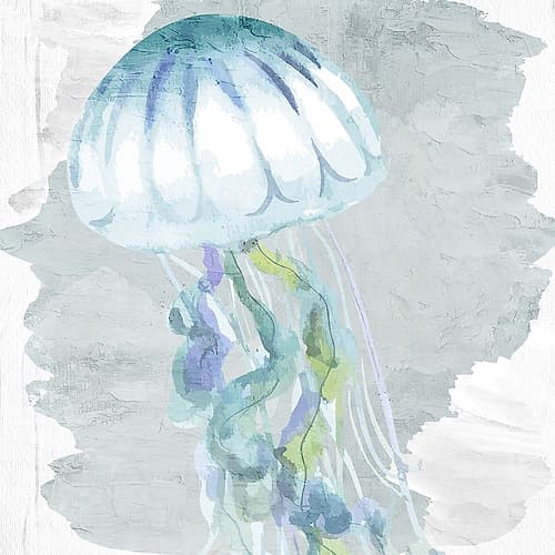 Sea Creatures 1 Art Print