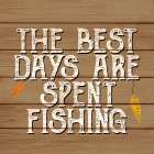 Spent Fishing Art Print