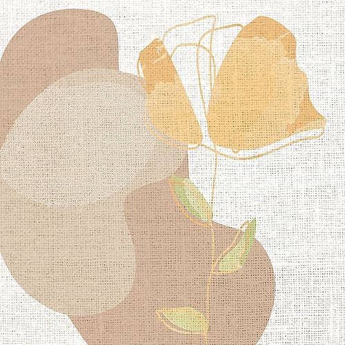 Linen Pressed 2 Art Print