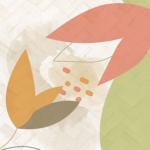 Rattan Organic 2 Art Print by Kimberly Allen