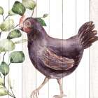 Poultry Farm 3 V2 Art Print