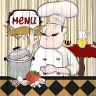 Chef 2 Art Print