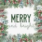 Merry and Bright Art Print