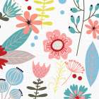 Summer Floral 1 Art Print