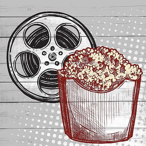 Cinema Time 2 V2 Art Print