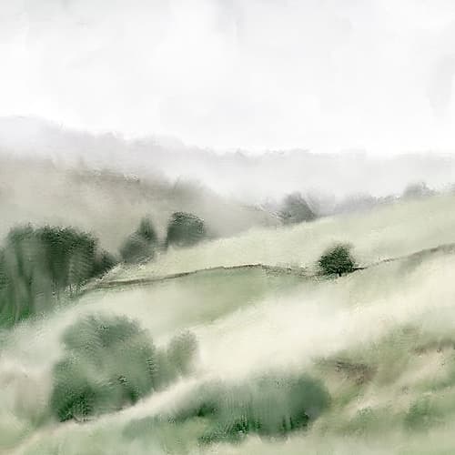 In The Distance Landscape Print
