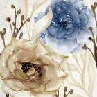 Blue Notes 1 Art Print