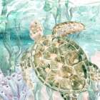 Into the Sea 1 Art Print