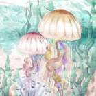 Into the Sea 2 Art Print