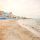 Sea Village Art Print