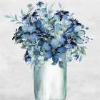 Vase Of Blue Art Print