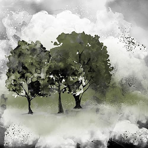 In the Distance Landscape Print