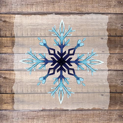 Snowflake Woods 1 Holidays Print