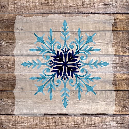 Snowflake Woods 2 Holidays Print