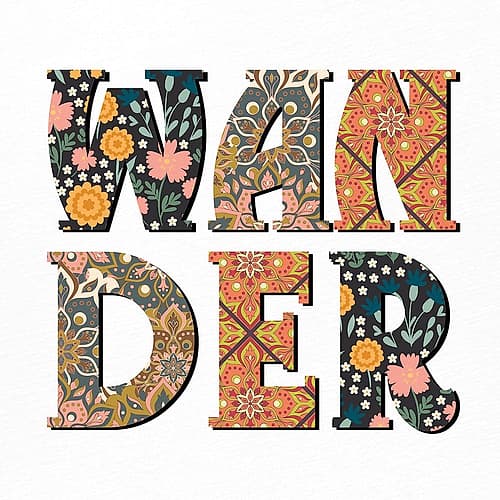 WANDER Signs Print