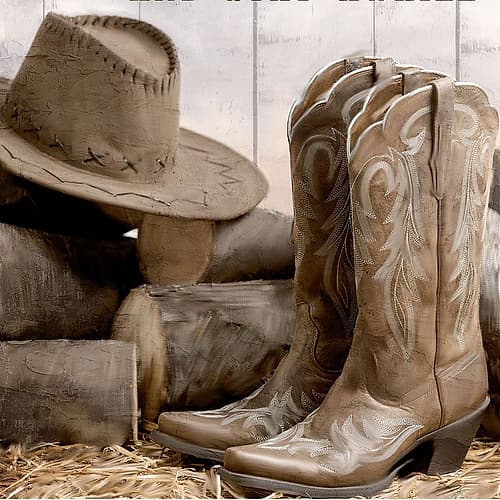 Kick Off Your Boots Nature Print