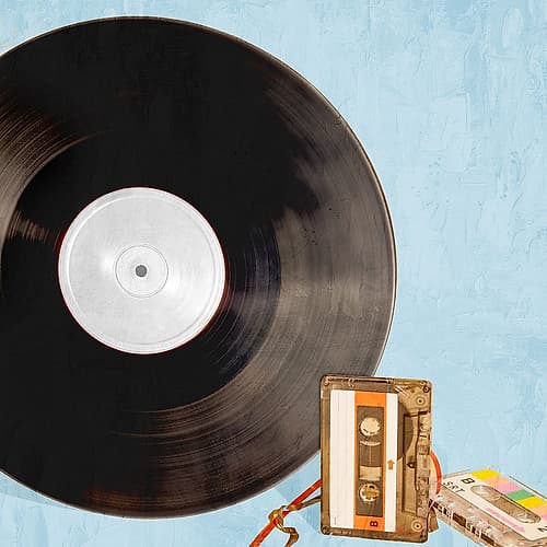 Records 1 V2 Music Print