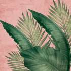 Palm Square 2 Coastal Print