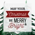 May Your Christmas Art Print