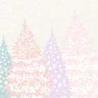 Pastel Forest Art Print