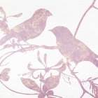 Lilac Birds 1 Art Print
