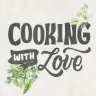 Cooking With Love 2 Kitchen Print
