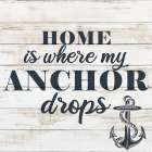 Anchor Drops Art Print