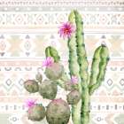 Cactus Pattern 2 Art Print