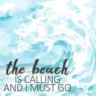 The Beach Art Print