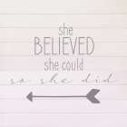 She Could 2 Minimalist Print