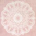 Mandala Linen 2 Art Print