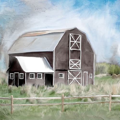 Fenceline Art Print