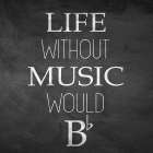 Music Chalk 4 Art Print
