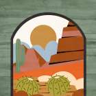 Window View 2 Art Print