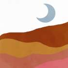 Desert Layers 2 Art Print