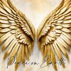 Angel Wings Peace On Earth Art Print