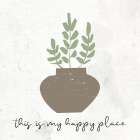 Life Is 3 Botanical Print