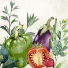 Veggie Farm 1 Kitchen Print