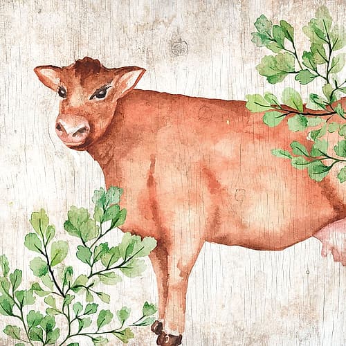 Farm Animals 2 Art Print