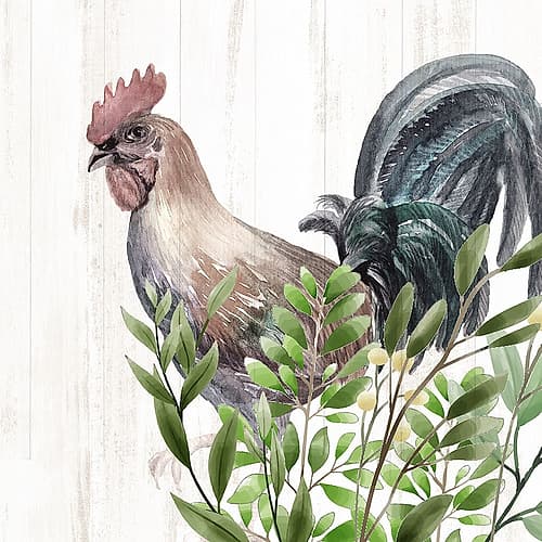 Farm Greens 2 Art Print